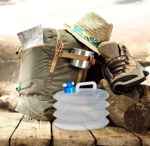 Bidon Para Agua De 5 Litros Plegable Bolsa De Agua
