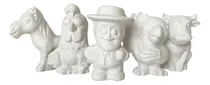 Comprar Alcancías Sin Pintar La Granja De Zenón 10 Pz Zenon Sin Pintar