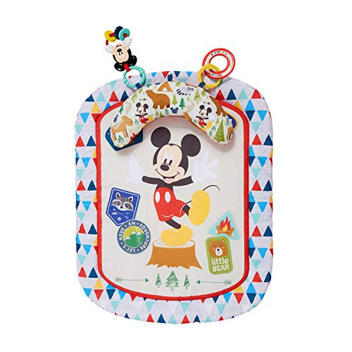 Disney Mickey Mouse Camping Amigos Tummy Time Prop Mat,...
