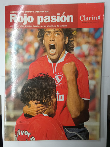Independiente Campeón Apertura 2002 Rojo Pasión