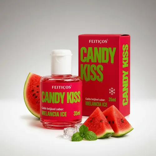 キャンディライフ　プレート　cbx Calda Beijável Candy Kiss Sabores Deliciosos 35ml Feitiços