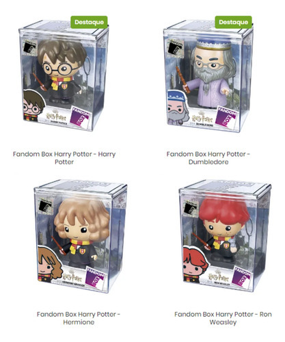 Fandom Box Boneco Colecionável Rubeo Hagrid 3260 Lider
