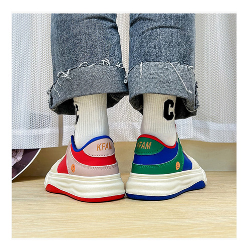 Versión Coreana De Zapatos Casuales Transpirables Y Suaves