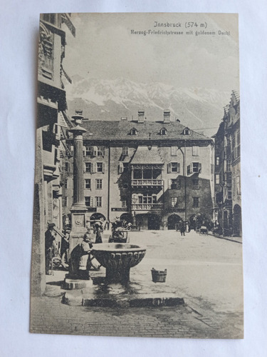 Innsbruck Austria Herzog-friedrichstrasse Con Dachi Dorado