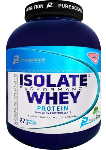 Whey Isolado - Isolate Performance Whey 2kg - Performance