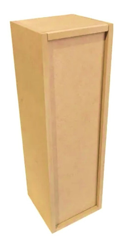 Caja De Mdf Individual Para Botella De Vino