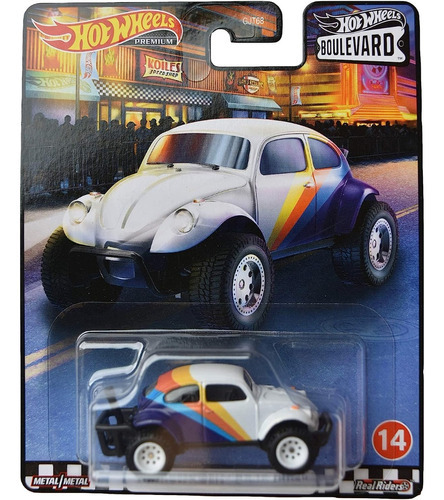 Hot Wheels Volkswagen Baja Bug Boulevard cor branca