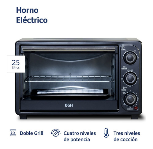 BGH BHE25M19N - 220V - 240V - Negro