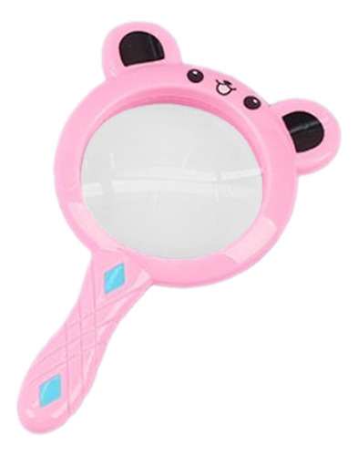 Lupa Infantil, Lupa De Vidro De Leitura, Brinquedo De Rosa