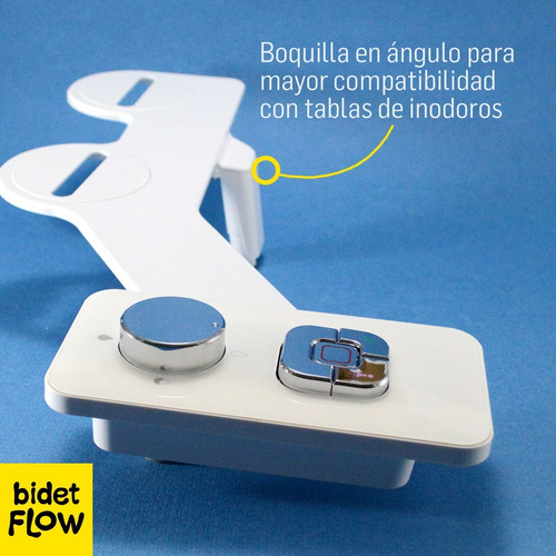 Imagen 3 de 10 de Bidet Para Inodoro Duchador Bidet Matic De Mano Flow Magnus