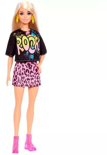 Boneca Barbie Fashionista 155 Grb47 Mattel Original 2021