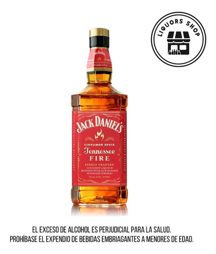 Whiskey Jack Daniels Fire 750ml