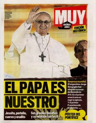 Francisco Bergolio / Papa Argentino Diario Cronica, Popular