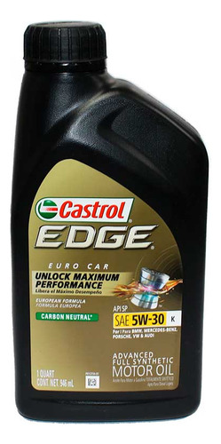 Aceite De Motor. Edge 5w-30 K, 1usqt Um Castrol Cas15e896-qu