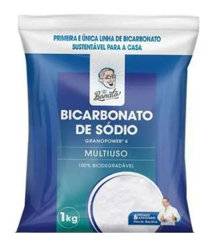 Bicarbonato De Sódio Multiuso 1kg Tio Bonato 