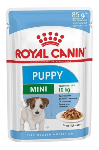 Sachet Royal Canin Mini Puppy 12 Unidades 85 Gramos