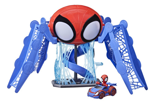 Playset Spider-man Spidey E Seus Incríveis Amigos Web-quarte