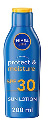 Bloqueador Solar Nivea Sun Protect And Moisture Loción Solar