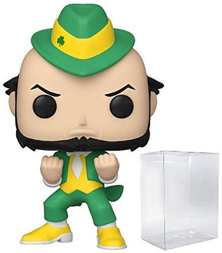 Pop Mascots Leprechaun Notre Dame Luchando Contra La Univers