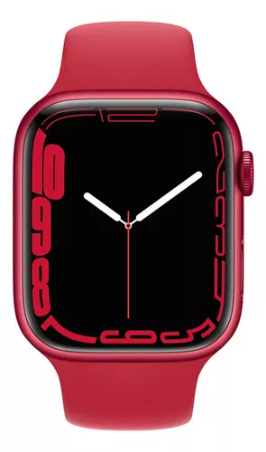 Apple Watch Series 8 (GPS), Smartwatch com caixa (PRODUCT) RED de alumínio  – 41 mm • Pulseira esportiva (PRODUCT) RED – Padrão