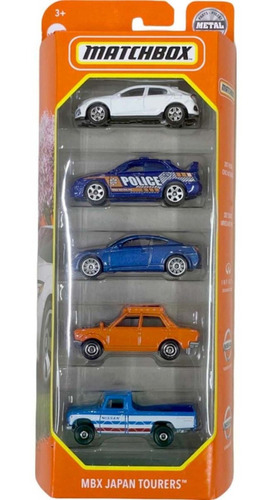 Matchbox  5 Pack - Mbx Japan Tourers - Hfh06