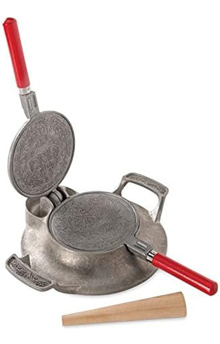 Nordic Ware Krumkake Hierro, Plata