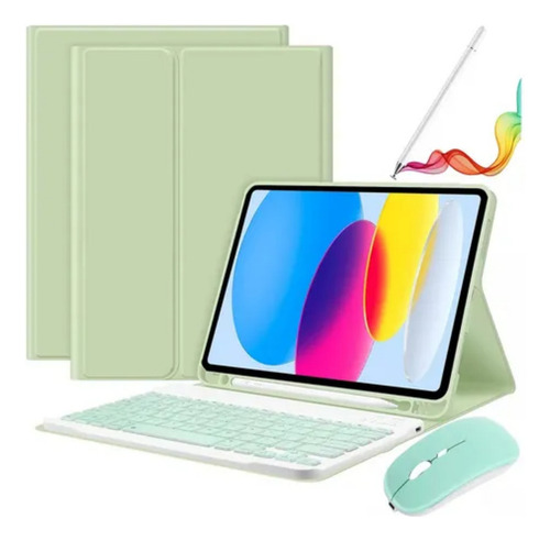 Funda Protectora Para Tableta Con Teclado Desmontable 10th G