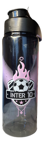 Botella Deportiva 750ml C/ Pico Messi Inter Miami 24 Cm