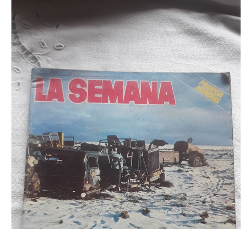 Revista La Semana Nº 298 15/7/1982 Malvinas Derrota Italia (Usado)