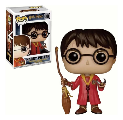 Boneco Funko Pop Harry Potter 08 Pomo De Ouro Grifinória