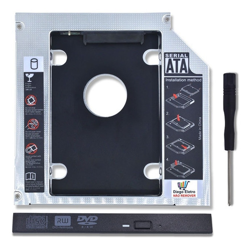 Adaptador Caddy Para Segundo Hd Ou Ssd - Lenovo B50-70