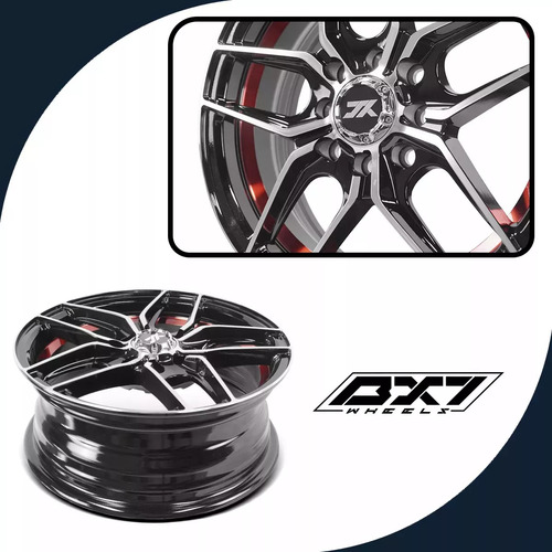 Rines 14 4/100 P/ Versa Gol Spark Kia Rio Rota Msi Spark I10