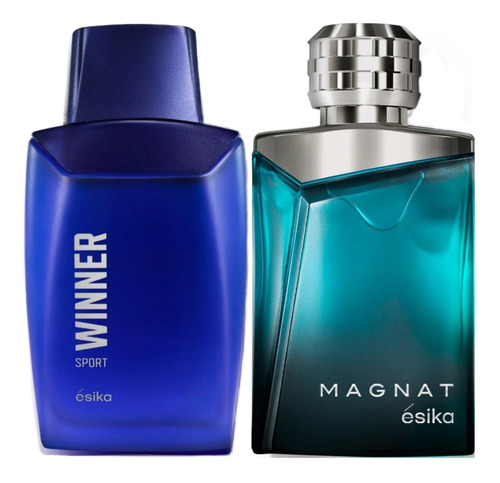 Perfume Magnat + Winner Sport Esika - mL a $588