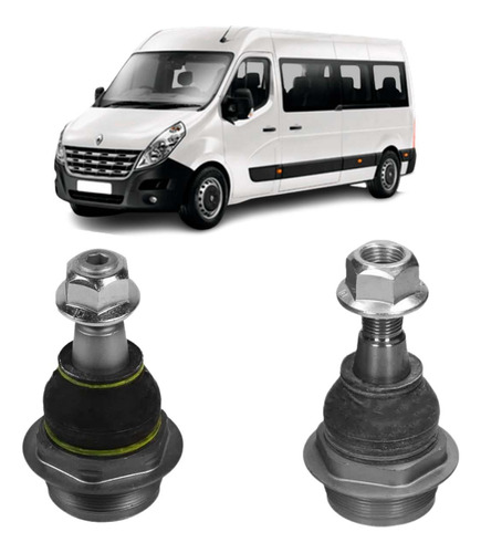 Par Pivô Suspensão Dianteiro Renault Master 2013