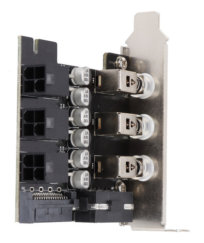 Sistema De Control De 3 Discos Duros Hdd Ssd Power 2 Channel
