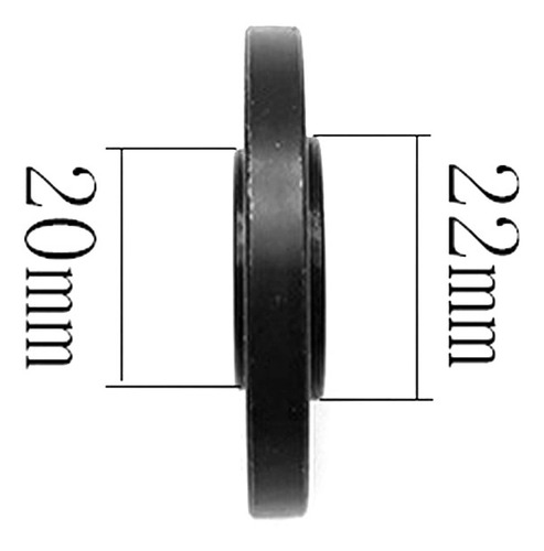 Brida Tuerca Tuerca Brida Para 20 Mm Y 1 Par Interior Exteri
