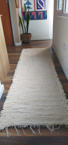 Imagen 6 de 6 de Alfombra De Algodón Tejida En Telar 1 Metro X 70 Cm