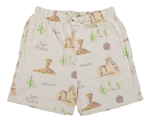 Short Pijama Diseño San Pedro 100% Algodón Littlebit H 