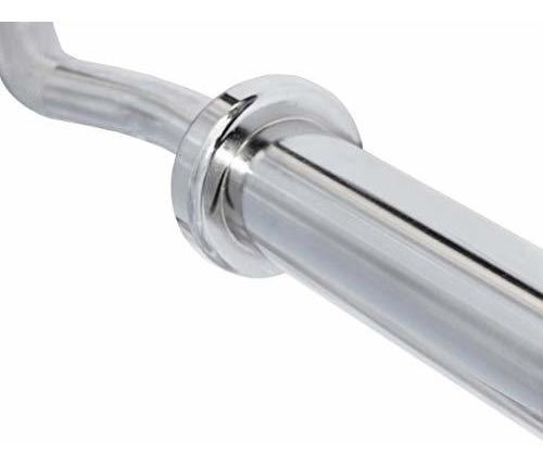 Balancefrom Standard Olympic Super Curl Barbell Curl Bar Ros