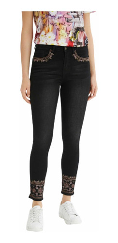 Jeans Desigual Mujer Negros