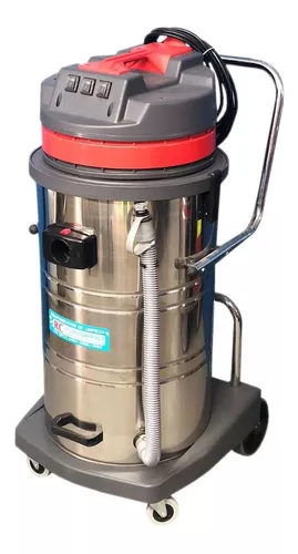 Aspiradora Industrial Polvo/Agua 80 Litros Tres Motores 3000W Bf585-3 Glanz  1000585