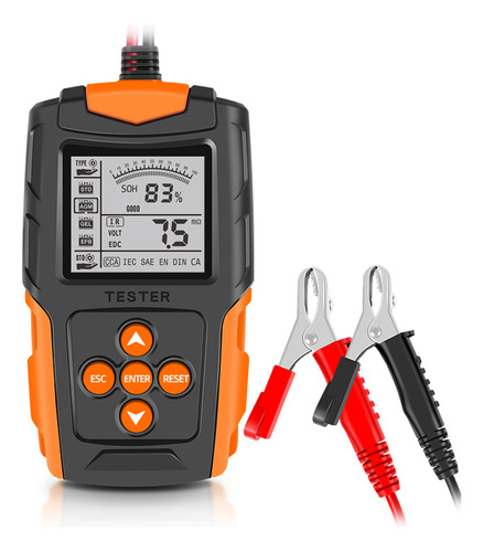 Probador De Baterías Soc Measurement Cca Ir Motocicleta Cami