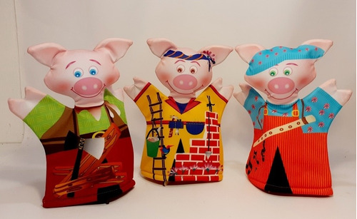 Teatro De Títeres Bosque Con Cuento Los Tres Chanchitos