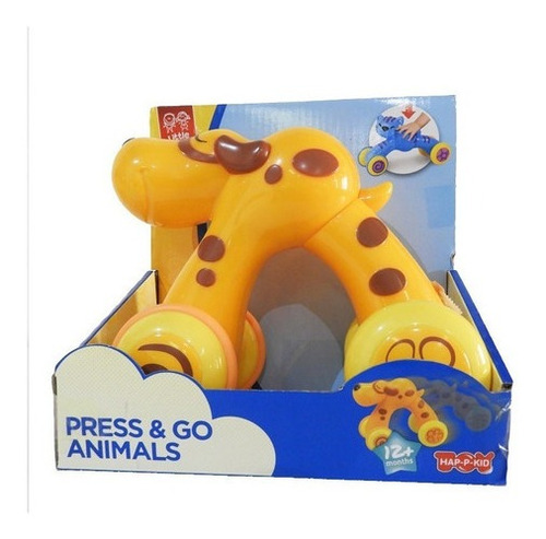 Imagen 2 de 5 de Animales Presiona Y Avanza Hap-p-kid 3975-3976