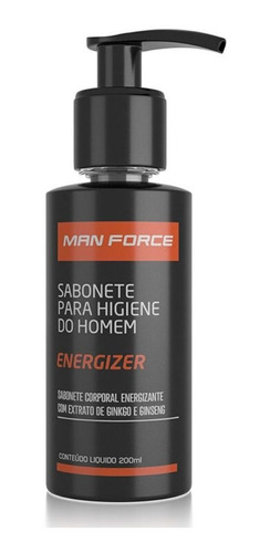 Sabonete Íntimo Liquido Higiene Do Homem Force Energizer