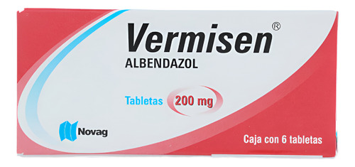 Albendazol 200 Mg Vermisen Caja Con 6 Tabletas