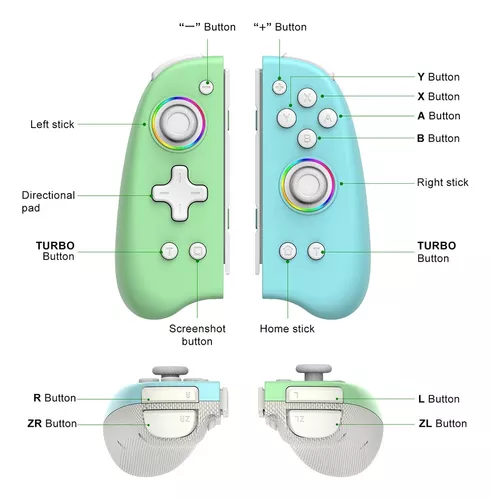 Controle Joypad Nintendo Switch Oled Animal Crossing Rgb