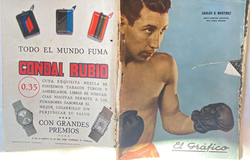 Antigua Revista El Gráfico Nº 908 Fútbol Deportes Dic 1936