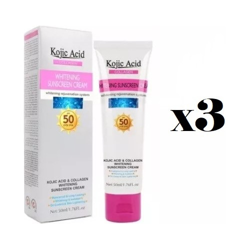 Protector Solar Aclarante Matificante Kojic Acid 50spf