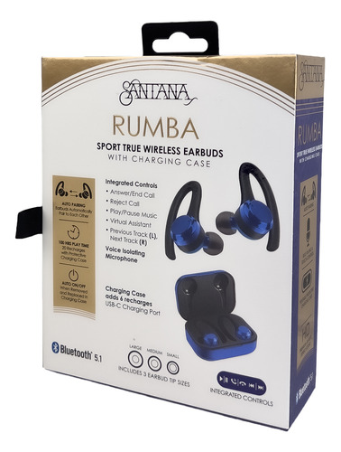 Auriculares Portatil Santana Rumba By Carlos Santana